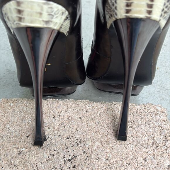 Charles Jourdan peep toe - Picture 5 of 10